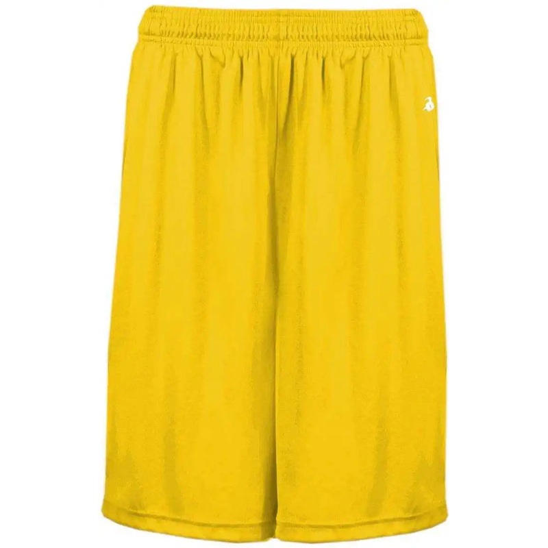 Badger Sport 2119 B-Core Pocketed Youth Short – Gold