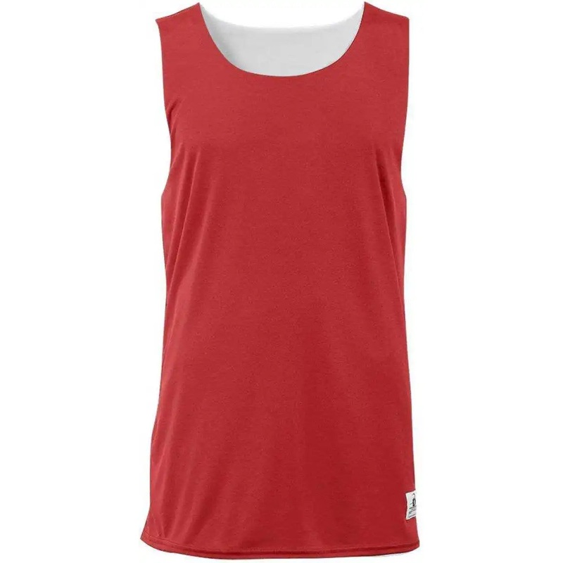 Badger Sport 2129 Youth B-Dry Reversible Tank – Red White