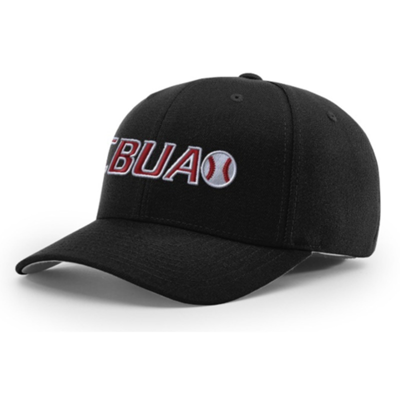 CBUAO Logo Black Baseball Hats