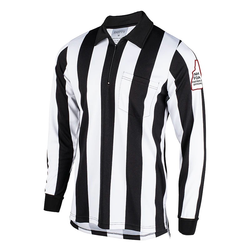 New Hampshire NHFOA Patch 2 Long Sleeve Stripe Shirt