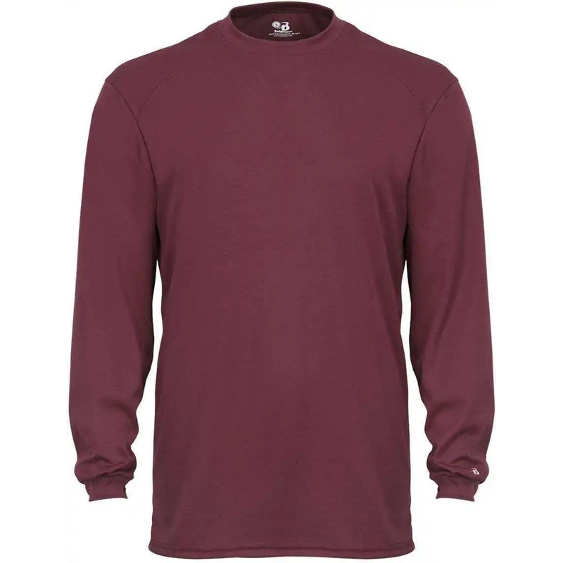 Badger Sport 4104 B-Core Long Sleeve Tee – Cardinal