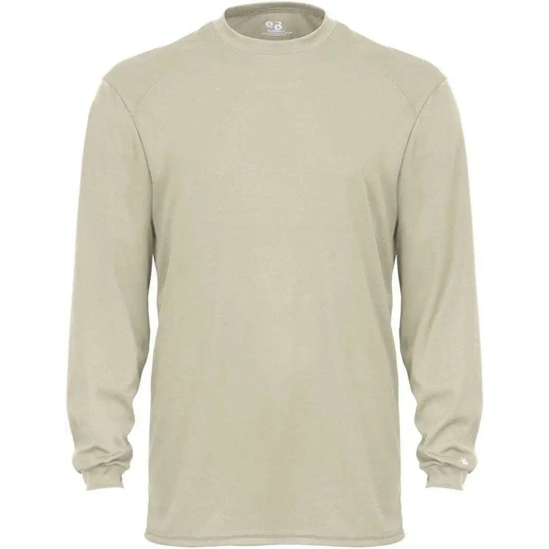 Badger Sport 4104 B-Core Long Sleeve Tee – Sand