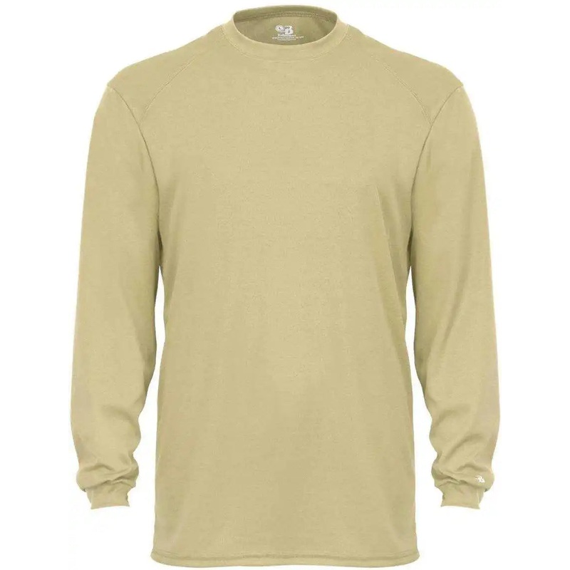Badger Sport 4104 B-Core Long Sleeve Tee – Vegas Gold