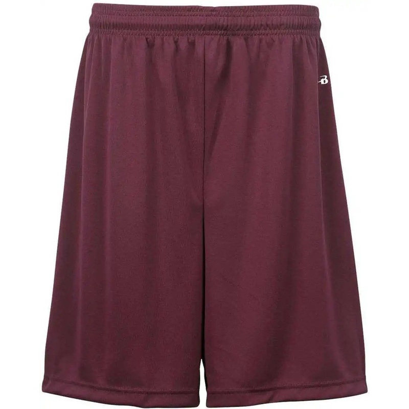 Badger Sport 4107 B-Core 7 Short – Cardinal