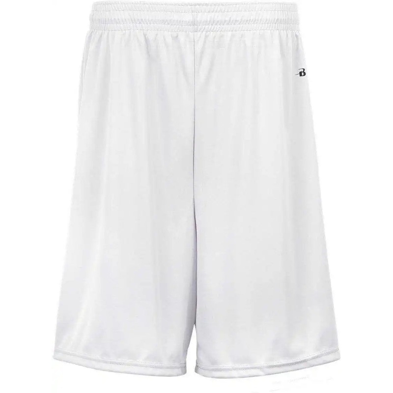 Badger Sport 4107 B-Core 7 Short – White