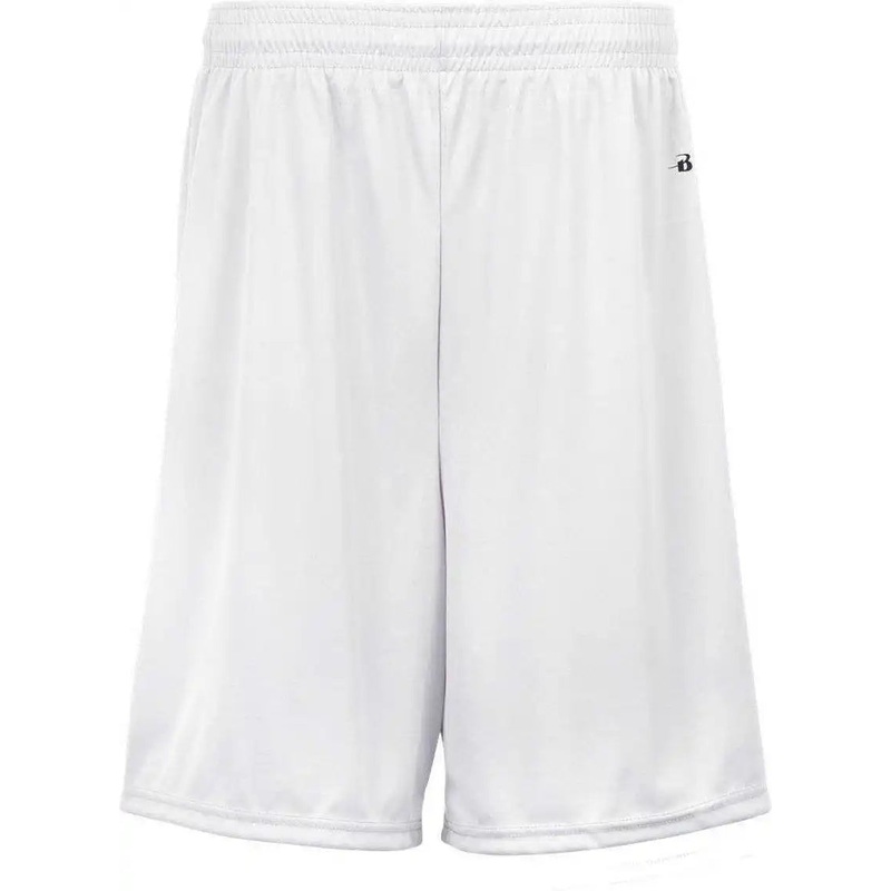 Badger Sport 4109 B-Core 9 Short – White