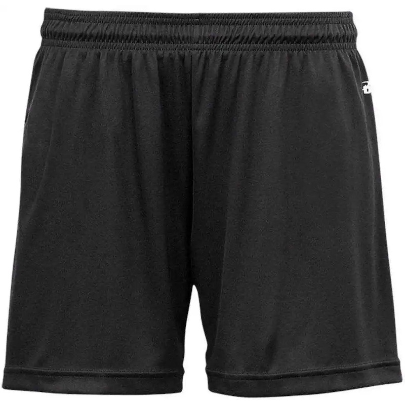 Badger Sport 4116 Ladies B-Core Short – Black