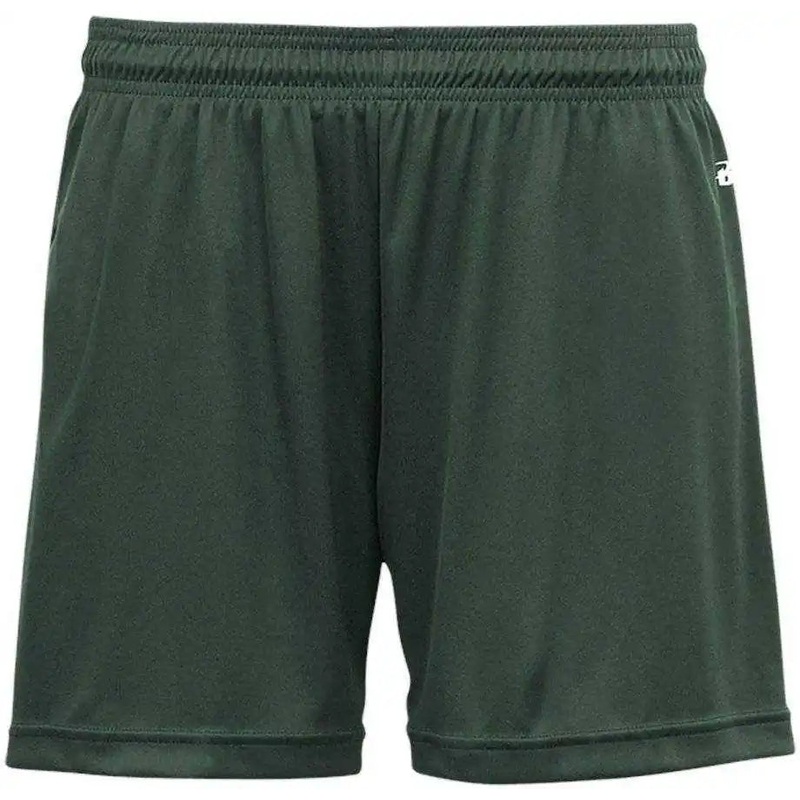 Badger Sport 4116 Ladies B-Core Short – Forest