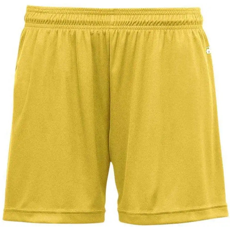 Badger Sport 4116 Ladies B-Core Short – Gold