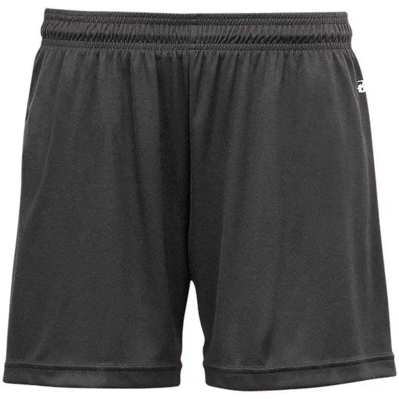 Badger Sport 4116 Ladies B-Core Short – Graphite