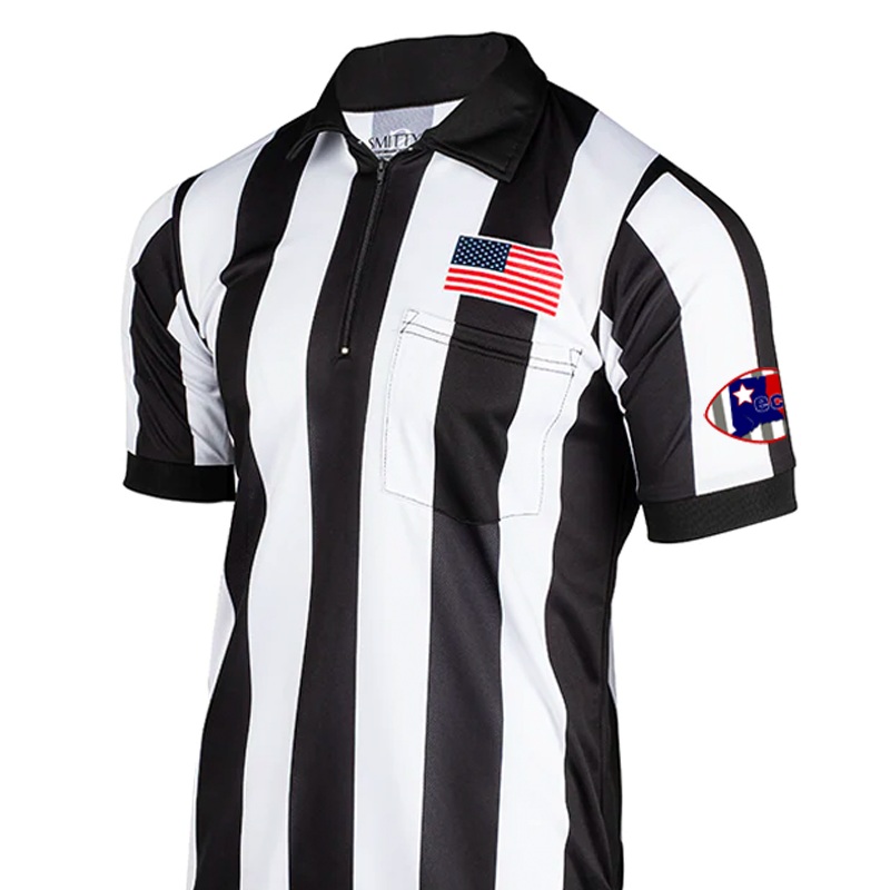 ECFO Logo 2 Stripe Short Sleeve Shirt