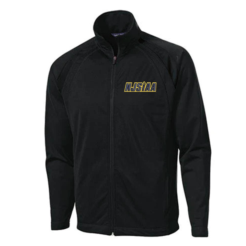 NJSIAA Logo Stand-Up Collar Referee Jacket
