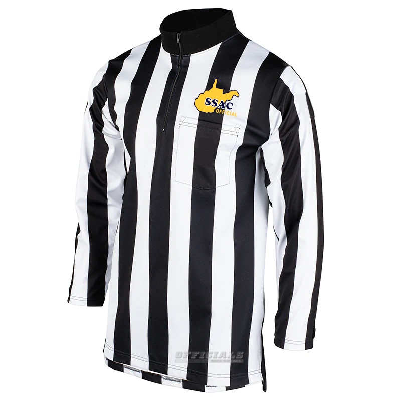 WVSSAC Logo Smitty 2 Stripe Water Resistant Single Layer Shirt