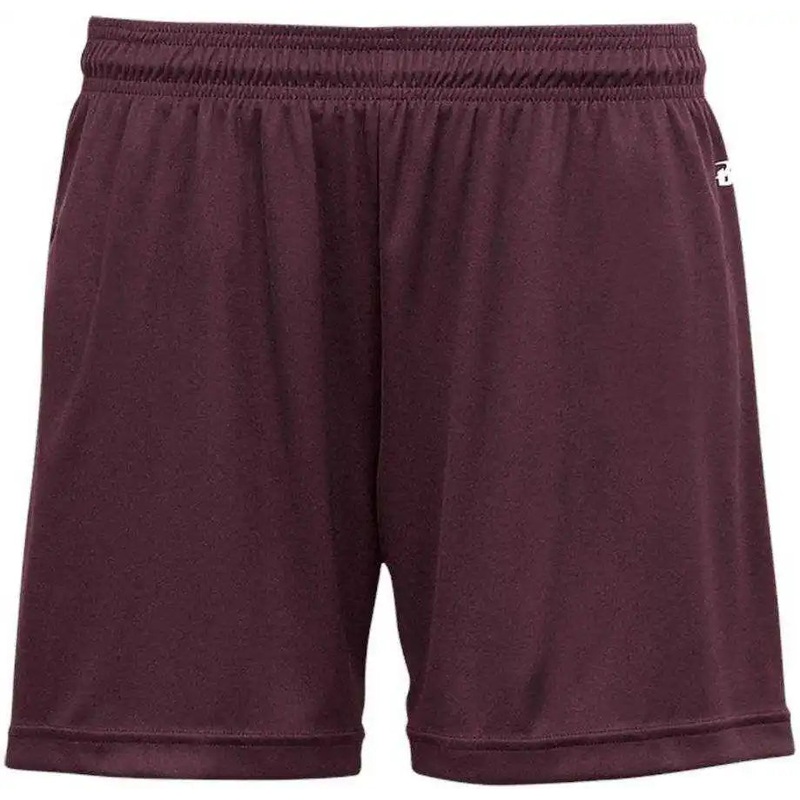 Badger Sport 4116 Ladies B-Core Short – Maroon