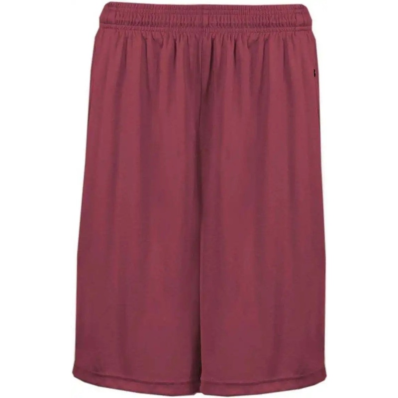Badger Sport 4119 B-Core Pocketed 10 Short – Cardinal