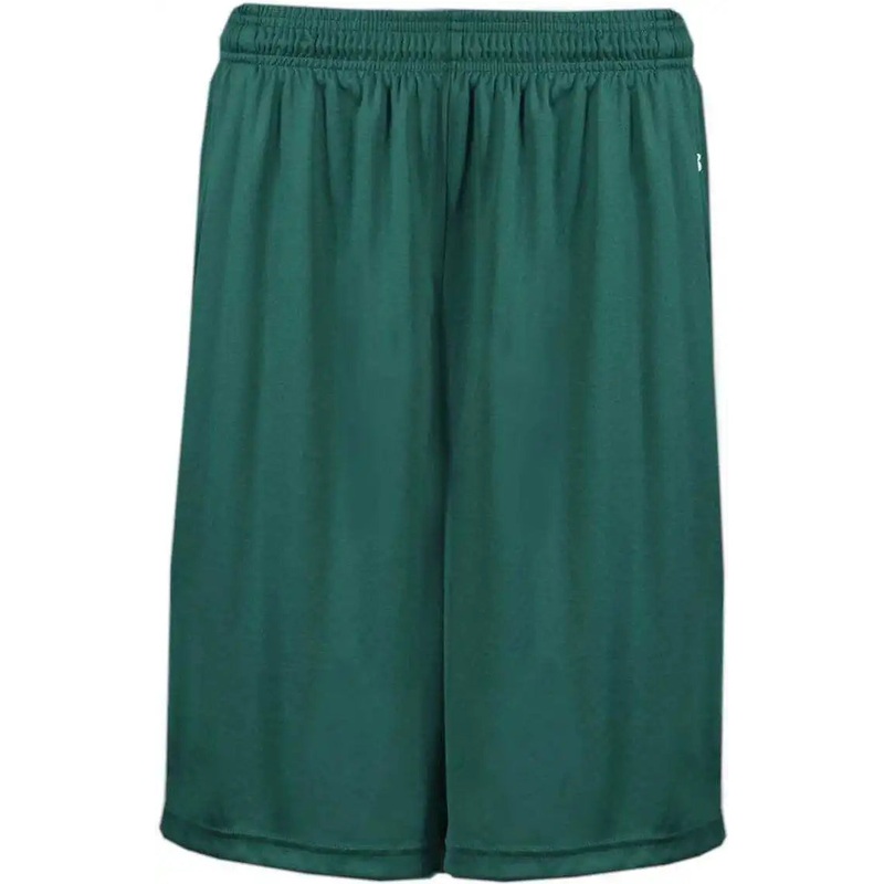 Badger Sport 4119 B-Core Pocketed 10 Short – Forest