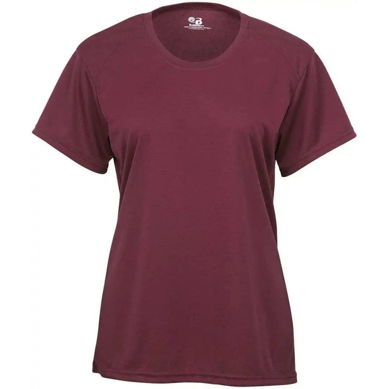 Badger Sport 4160 Ladies B-Core Tee – Cardinal