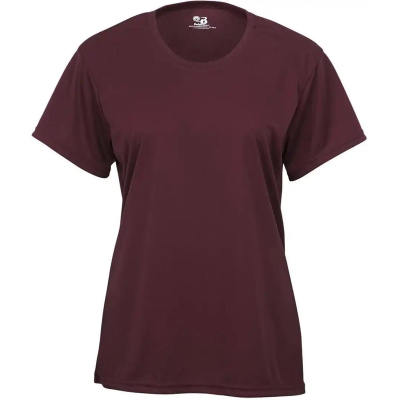 Badger Sport 4160 Ladies B-Core Tee – Maroon