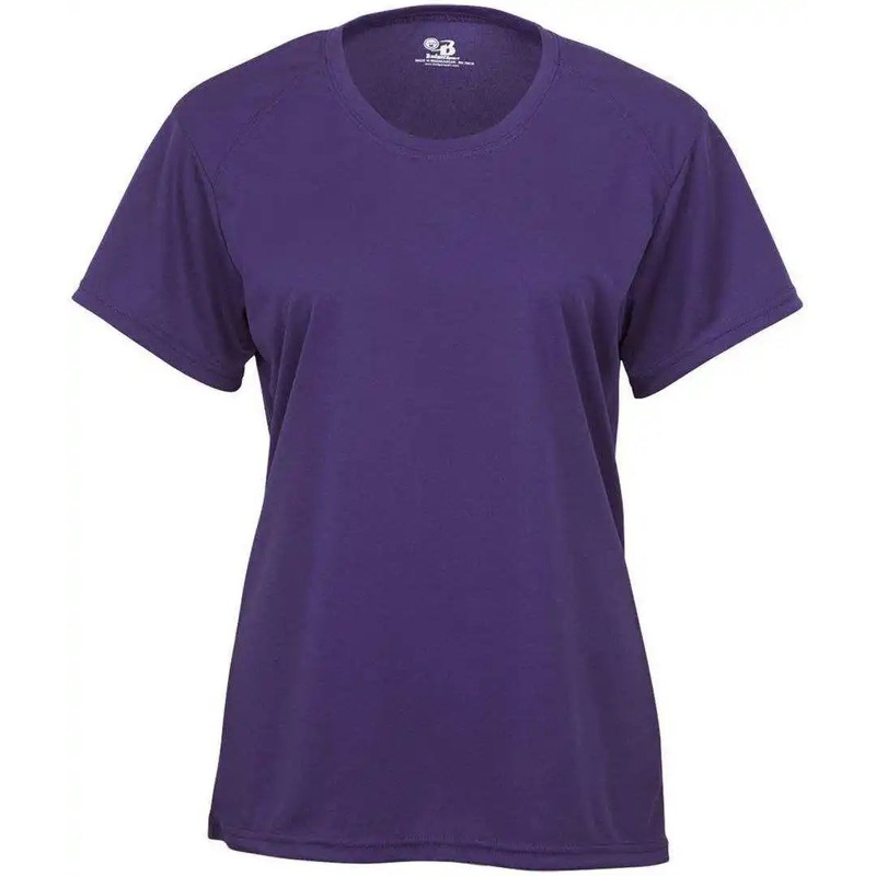Badger Sport 4160 Ladies B-Core Tee – Purple