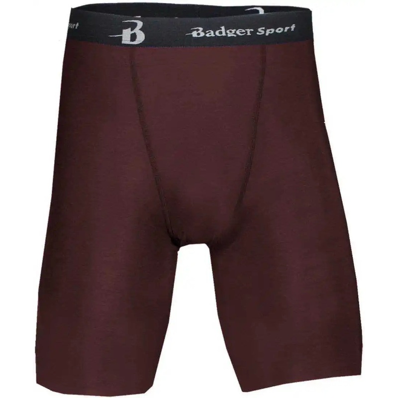 Badger Sport 4607 B-Fit Compression Short – Maroon