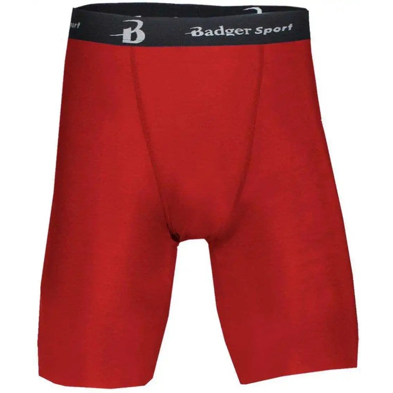 Badger Sport 4607 B-Fit Compression Short – Red