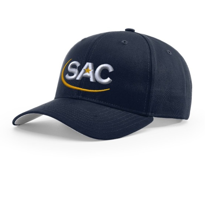 SAC Logo Softball Umpire Hats|Flex Fit S/M (7 – 7 3/8)|Flex Fit L/XL (7 3/8 – 8)|6 3/4|6 7/8|7|7 1/8|7 1/4|7 3/8|7 1/2|7 5/8|7 3/4|7 7/8|4-Stitch Plate|6-Stitch Combo|8-Stitch Base