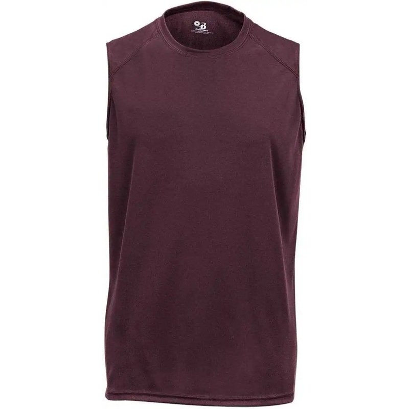 Badger Sport 4130 B-Core Sleeveless Tee – Maroon