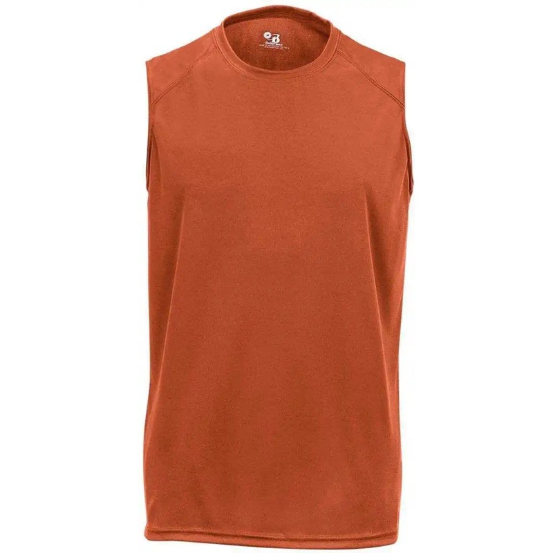 Badger Sport 4130 B-Core Sleeveless Tee – Orange
