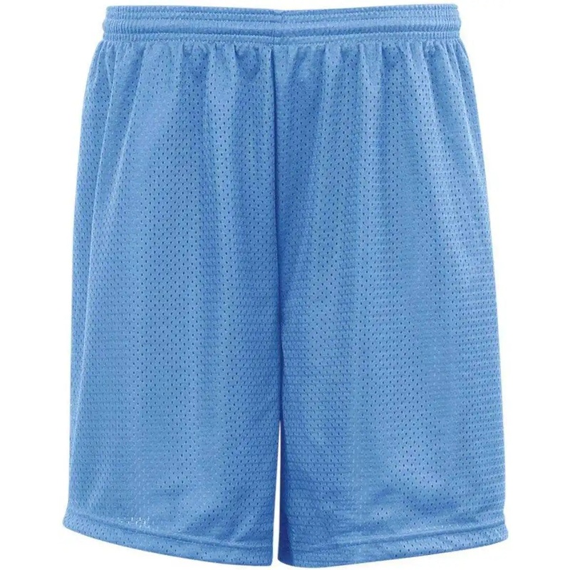 Badger Sport 7209 9 Mesh Tricot Short – Columbia Blue