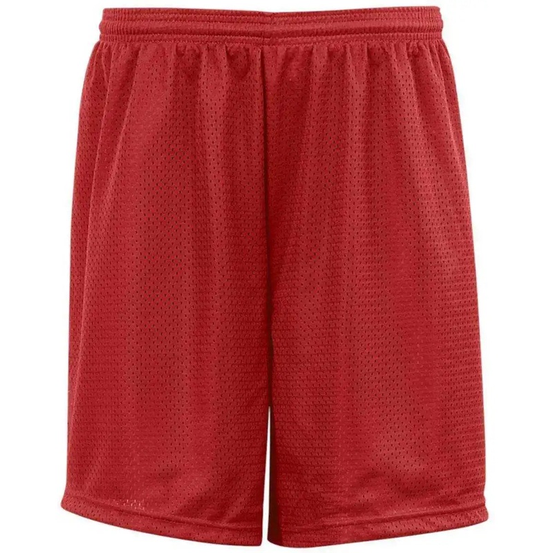 Badger Sport 7209 9 Mesh Tricot Short – Red