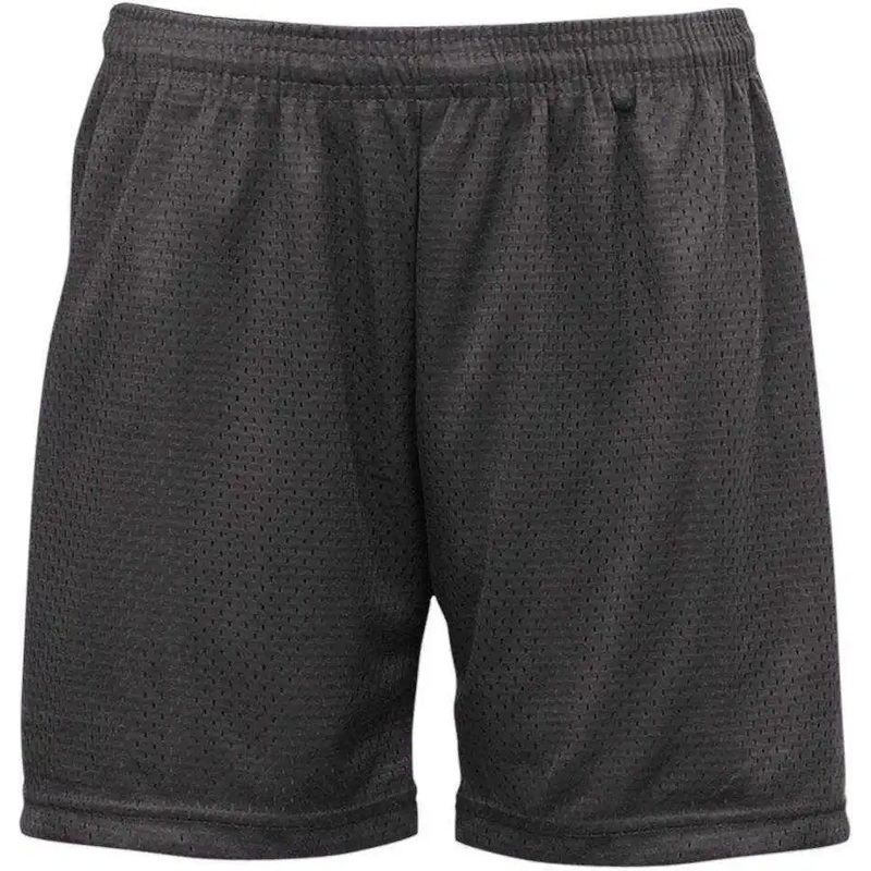 Badger Sport 7216 Ladies Mesh/Tricot Short – Graphite
