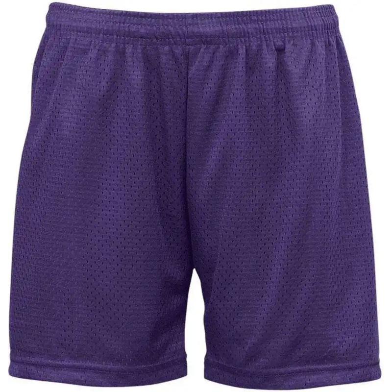 Badger Sport 7216 Ladies Mesh/Tricot Short – Purple
