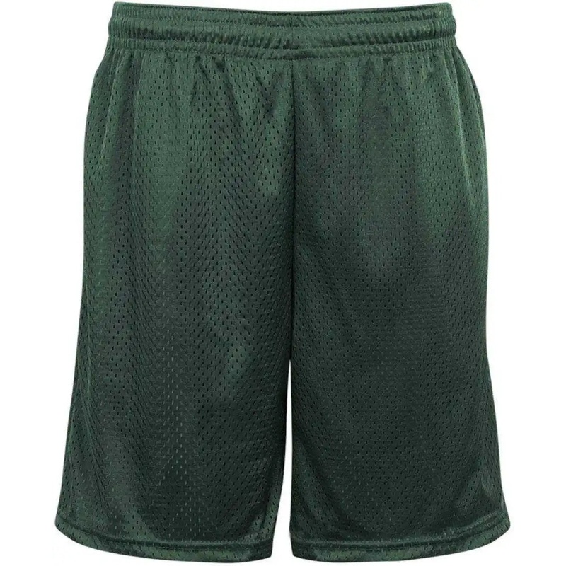 Badger Sport 7219 Pocketed Mesh Short – Forest