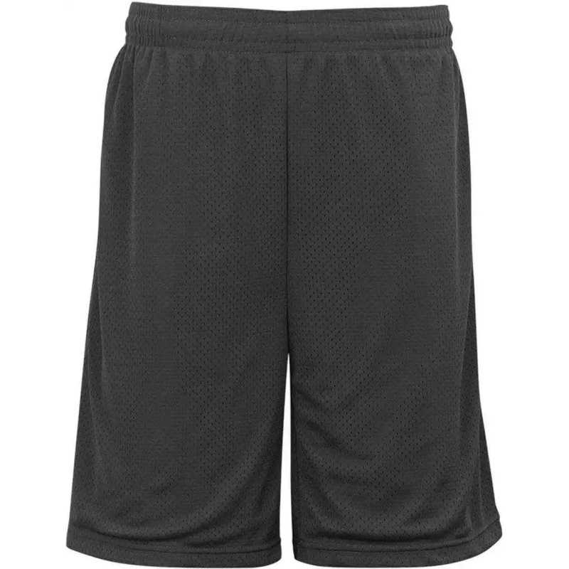 Badger Sport 7219 Pocketed Mesh Short – Graphite