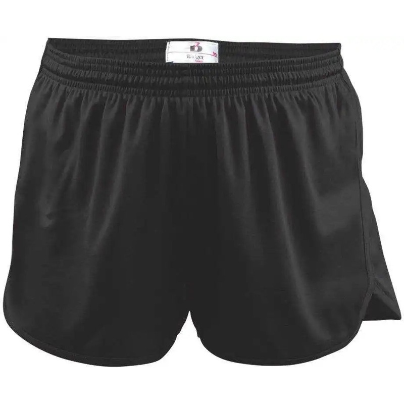 Badger Sport 7272 B-Core Mens Track Short – Black