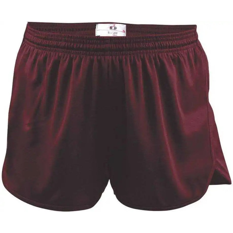 Badger Sport 7272 B-Core Mens Track Short – Maroon