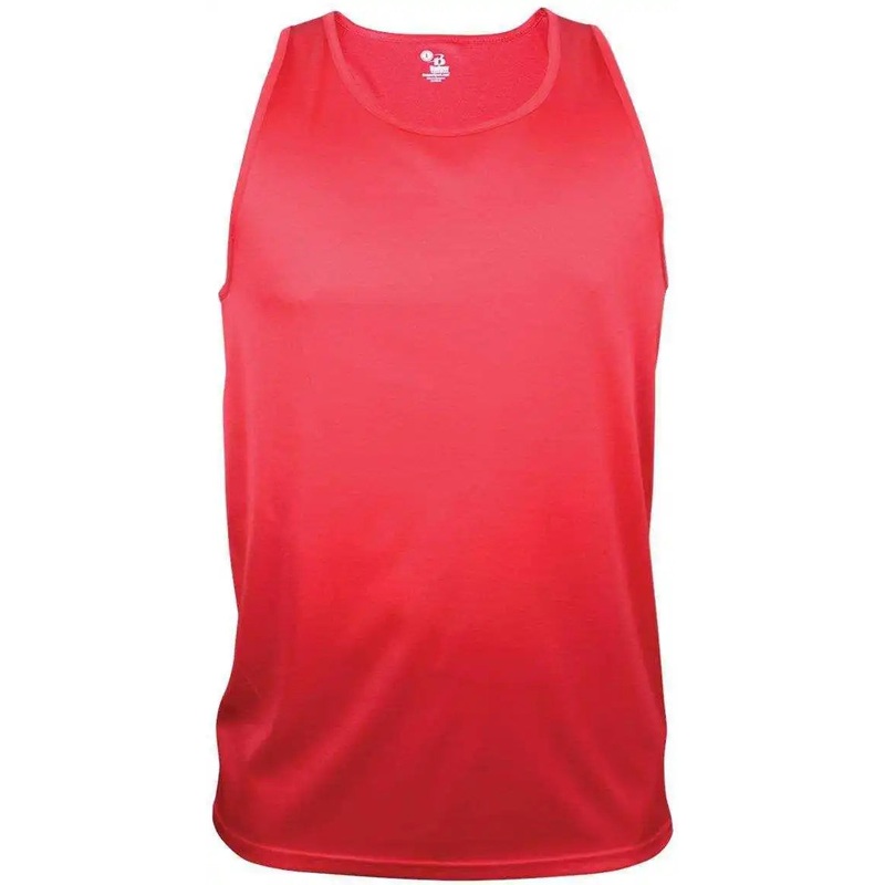 Badger Sport 8662 B-Core Mens Singlet – Red