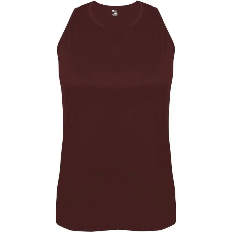 Badger Sport 8962 B-Core Ladies Singlet – Maroon