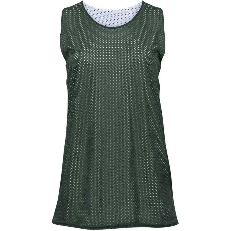 Badger Sport 8978 Ladies Reversible Tank – Forest White