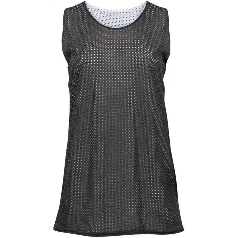 Badger Sport 8978 Ladies Reversible Tank – Graphite White