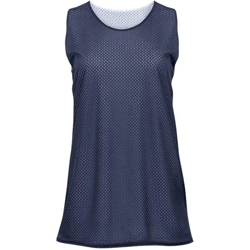 Badger Sport 8978 Ladies Reversible Tank – Navy White