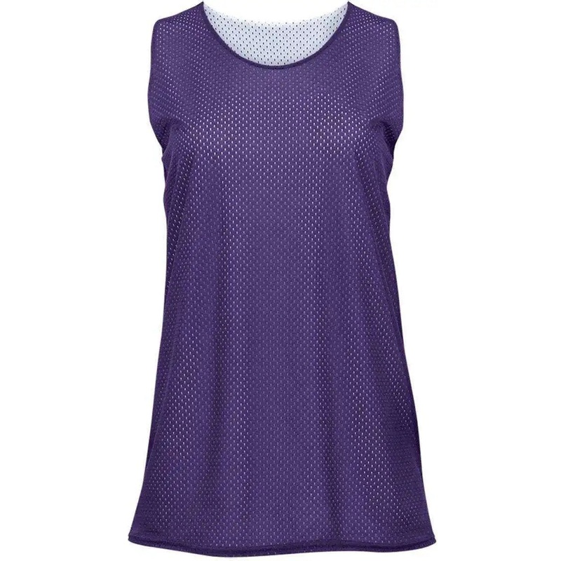 Badger Sport 8978 Ladies Reversible Tank – Purple White