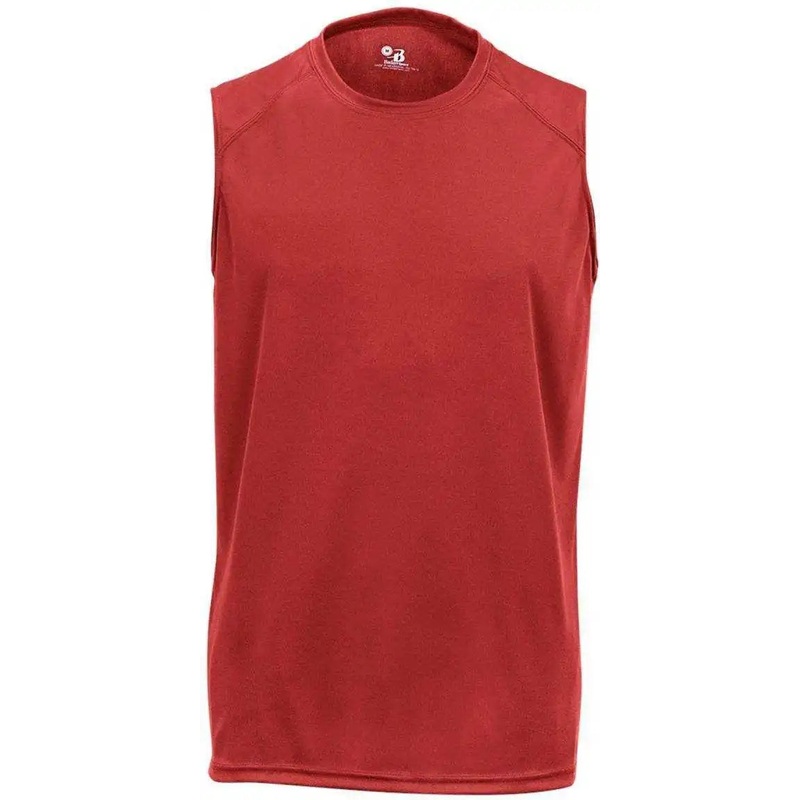Badger Sport 4130 B-Core Sleeveless Tee – Red