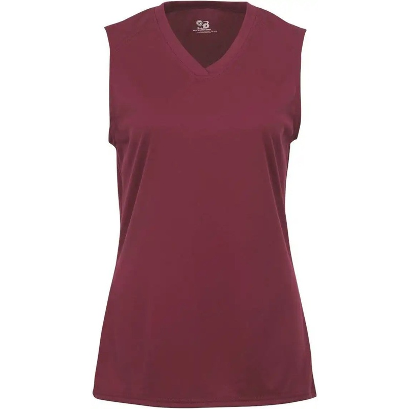 Badger Sport 4163 Ladies B-Core Sleeveless Tee – Cardinal