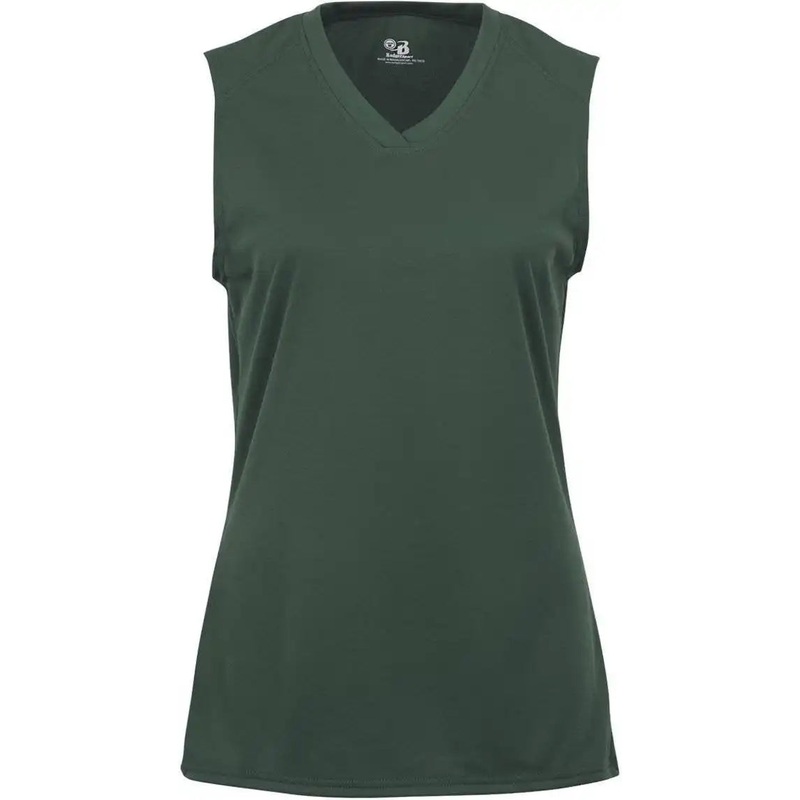Badger Sport 4163 Ladies B-Core Sleeveless Tee – Forest