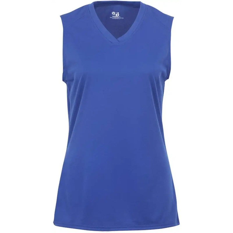 Badger Sport 4163 Ladies B-Core Sleeveless Tee – Royal