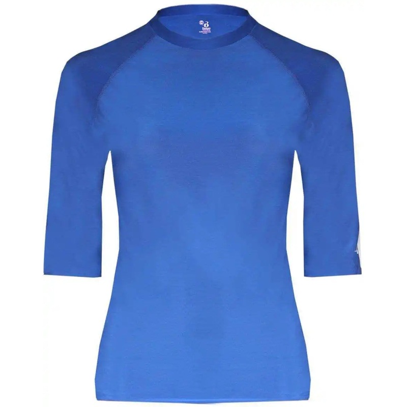 Badger Sport 4627 Pro-Comprssion Half Sleeve Crew – Royal