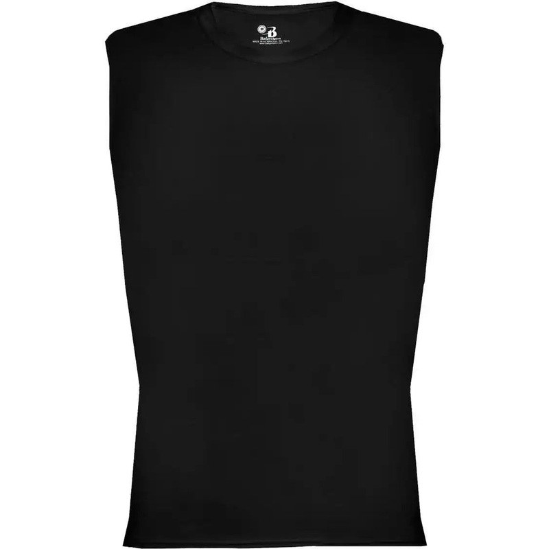 Badger Sport 4631 Pro-Compression Sleeveless – Black
