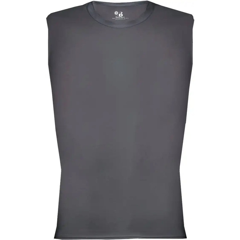 Badger Sport 4631 Pro-Compression Sleeveless – Dark Gray