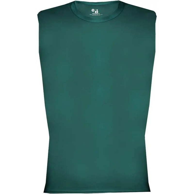 Badger Sport 4631 Pro-Compression Sleeveless – Forest